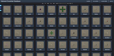 crosshair database|web crosshair database.